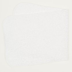 White burp cloth