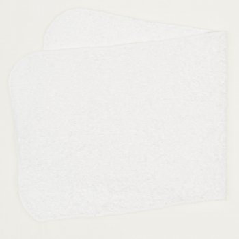 White burp cloth