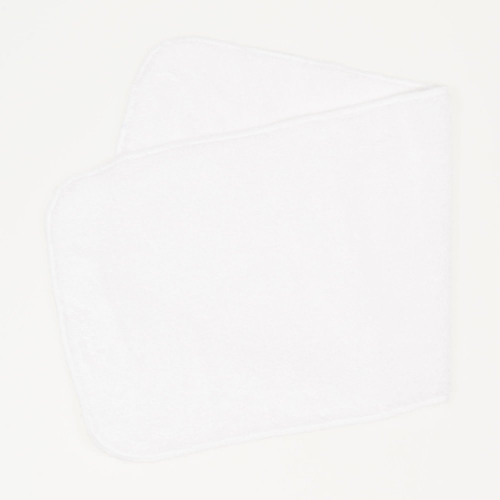 Premium white burp cloth | liloo