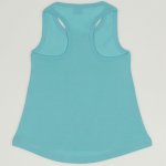 Aqua rounded tank undershirt for girls | liloo