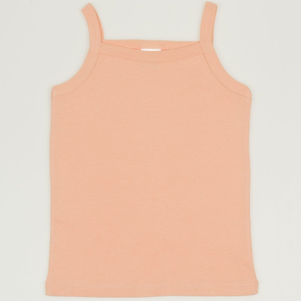  Peach fuzz girl tank undershirt  | liloo