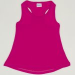  Fuchsia rounded tank undershirt for girls | liloo