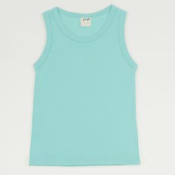 Aqua organic cotton tank undershirt