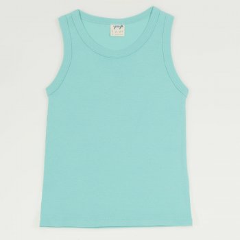 Aqua organic cotton tank undershirt