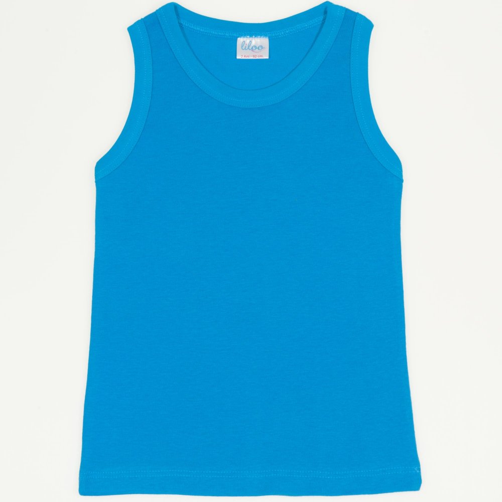 Turquoise tank undershirt | liloo