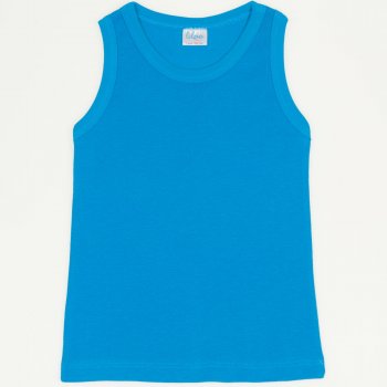 Turquoise tank undershirt