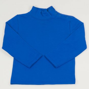Helanca (maleta) bumbac organic albastru - material multistrat premium
