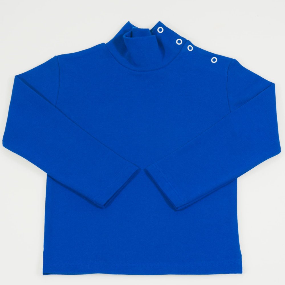 Classic blue turtleneck | liloo