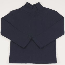 Dark blue thick turtleneck