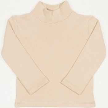 Beige thick turtleneck