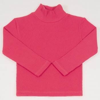 Brick red thick turtleneck | liloo