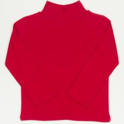 Red turtleneck