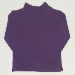 Purple turtleneck