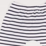 White pants with black stripes | liloo