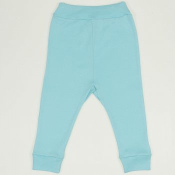 Pantaloni de casă cu manşetă (izmene copii) blue radiance | liloo