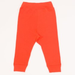 Orange organic cotton babysoft trousers