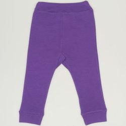 Pantaloni de casă cu manşetă (izmene copii) mov deep lavender