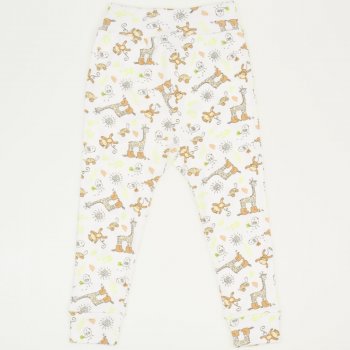 Babysoft trousers with jungle print