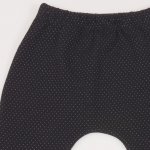 Black pants with white dots print | liloo