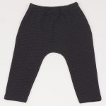 Black pants with white dots print | liloo