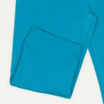 Pantaloni trening enamel blue cu buzunar | liloo.ro