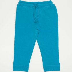 Pantaloni trening enamel blue cu buzunar