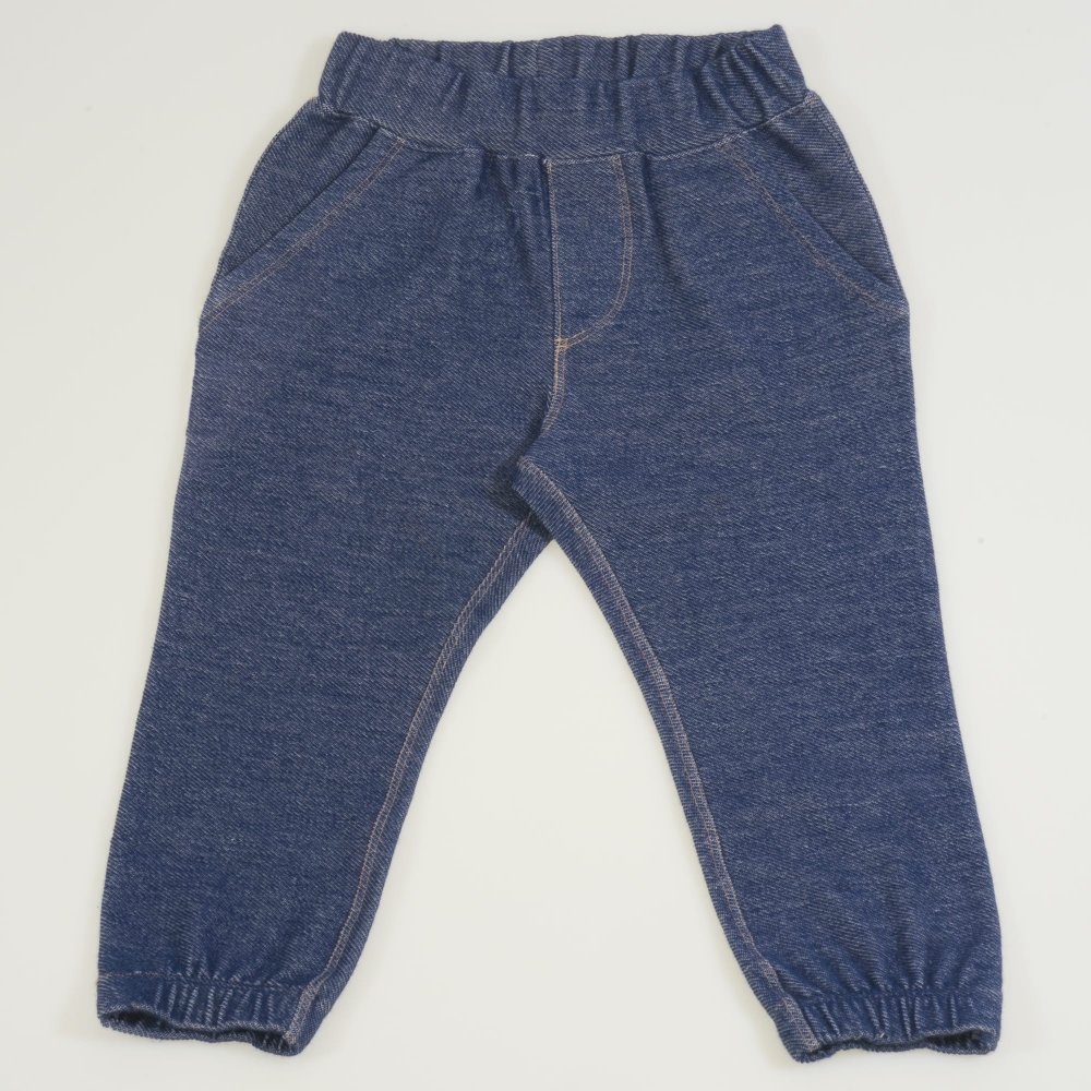 Blue nature organic cotton thin joggers | liloo