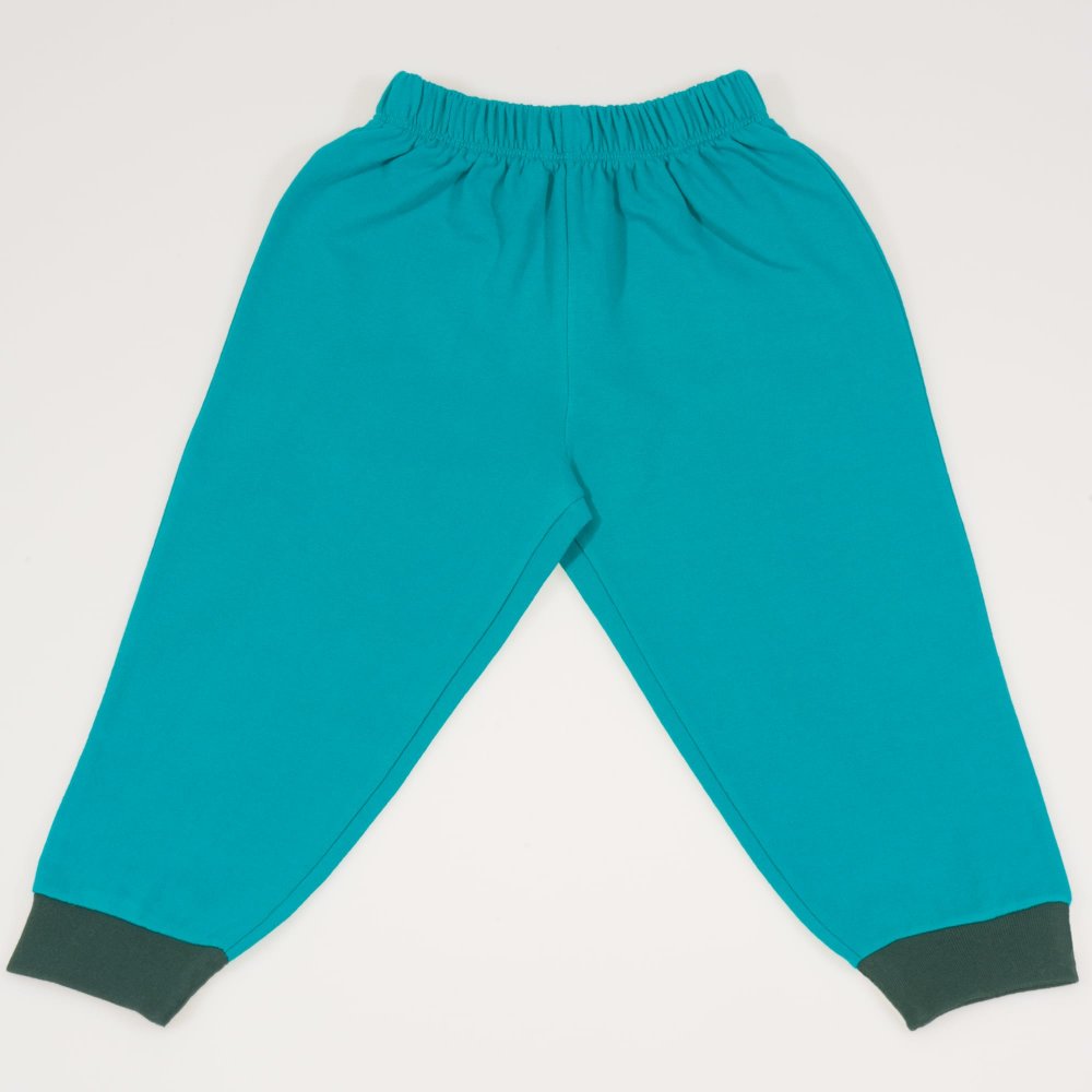 Pantaloni trening verde turcoaz | liloo