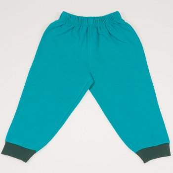 Turquoise green joggers