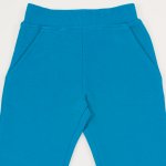 Enamel blue thin joggers | liloo