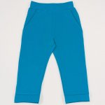 Pantaloni trening enamel blue cu banda si buzunar | liloo.ro
