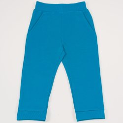 Enamel blue thin joggers