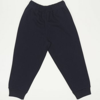 Pantaloni trening grosi bleumarin