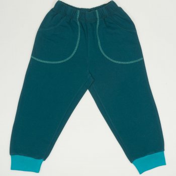 Dark green joggers with pockets | liloo