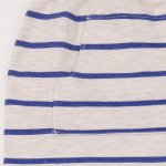 Beige shorts with blue stripes | liloo