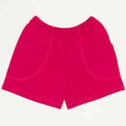 Red play shorts