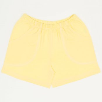Pantaloni scurți galbeni | liloo