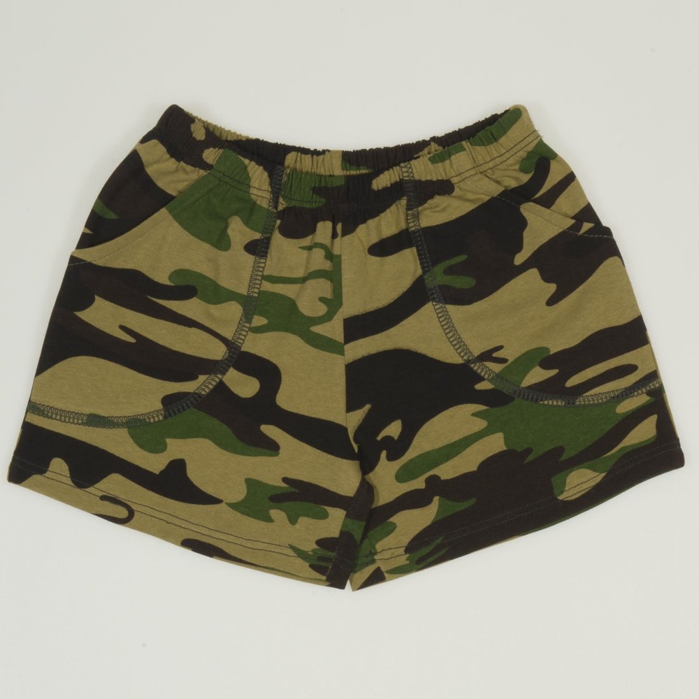 Camouflage play shorts | liloo