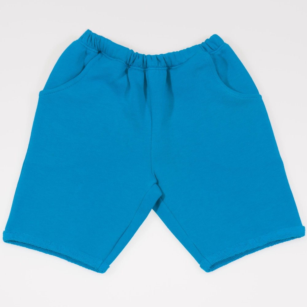 Pantaloni scurti pana deasupra genunchiului enamel-blue | liloo