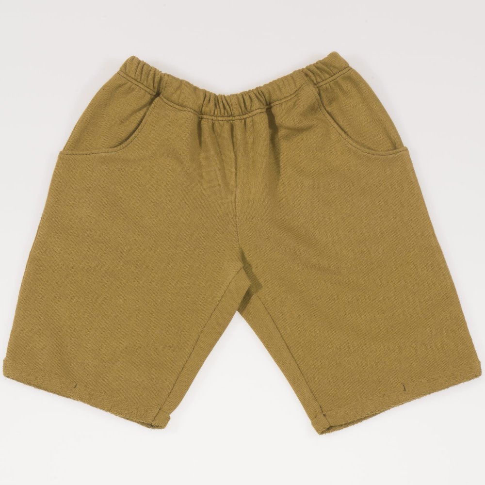 Knee-length shorts olive khaki | liloo