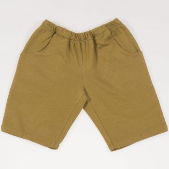 Knee-length shorts olive khaki | liloo