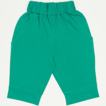 Mint green capri trousers