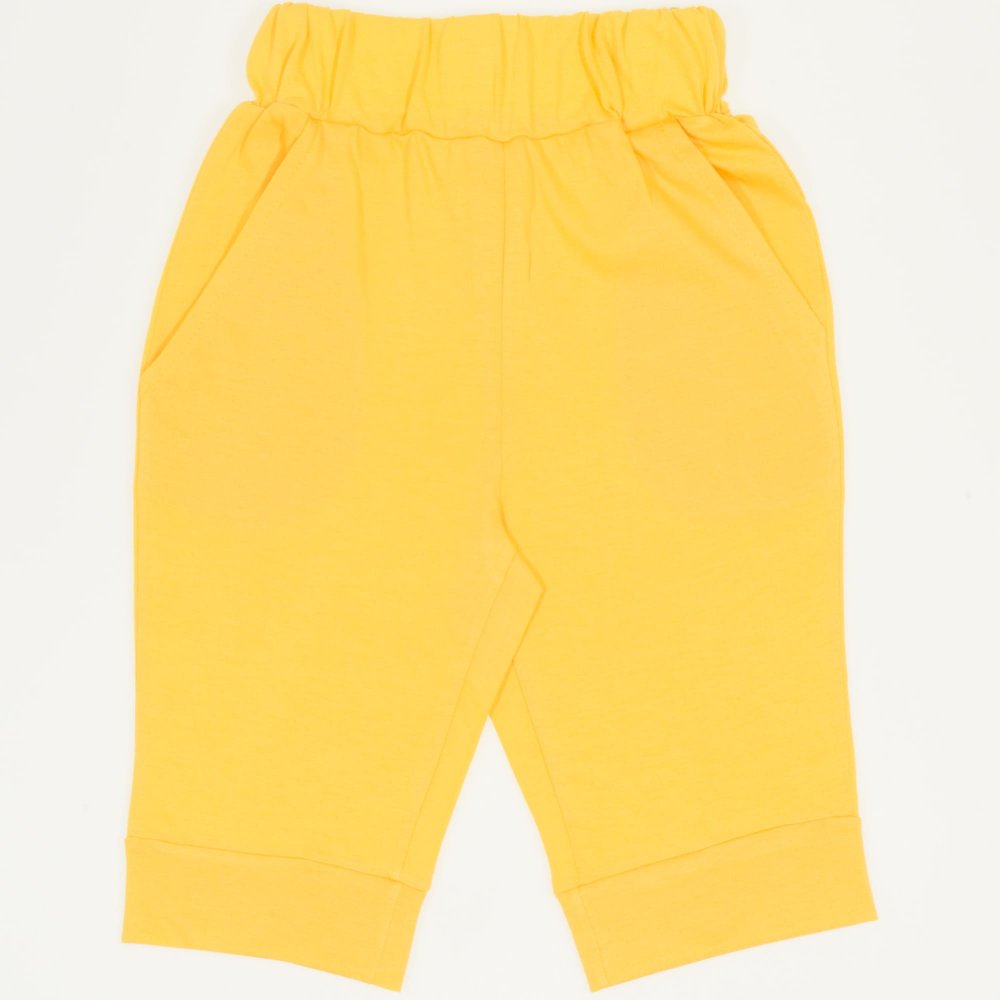 Yellow capri trousers | liloo