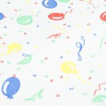 Single layer blanket with balloons print | liloo