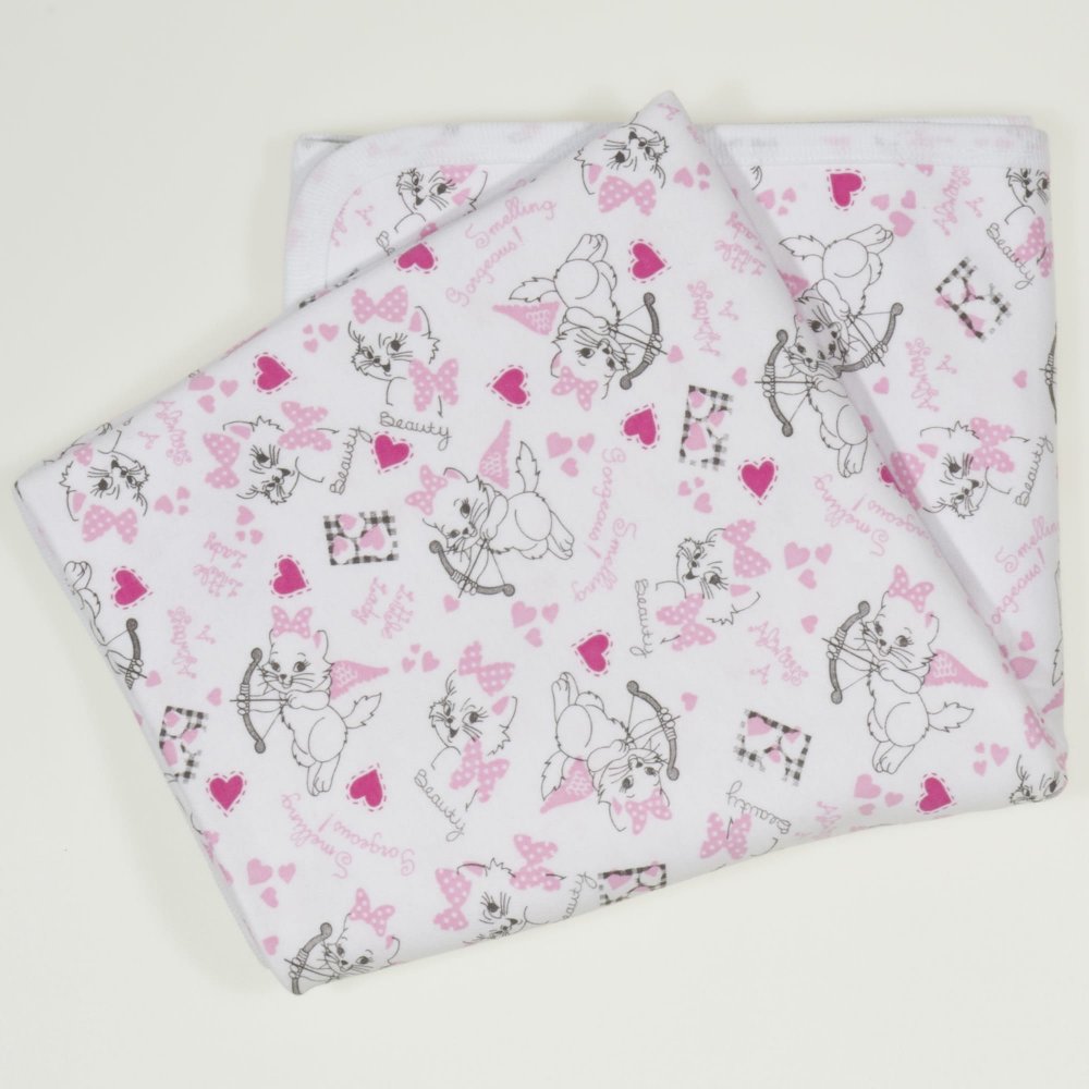 Double layer blanket with cats print | liloo