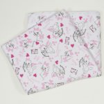 Double layer blanket with cats print | liloo