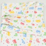 Double layer blanket with transport toys print | liloo