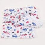 Double layer blanket with cars printed pattern | liloo