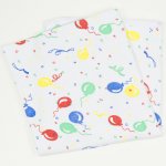 Single layer blanket with balloons print | liloo