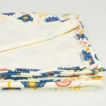 Single layer blanket with stars-rockets print | liloo